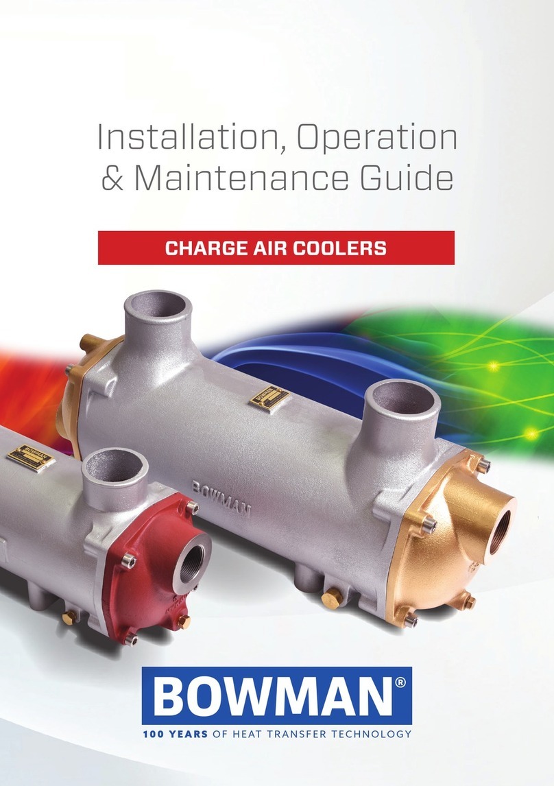 BOWMAN EC120 Installation, operation, maintenance guide