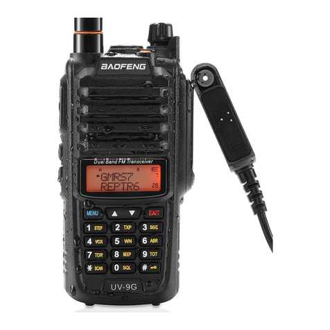 Baofeng UV-9G User manual