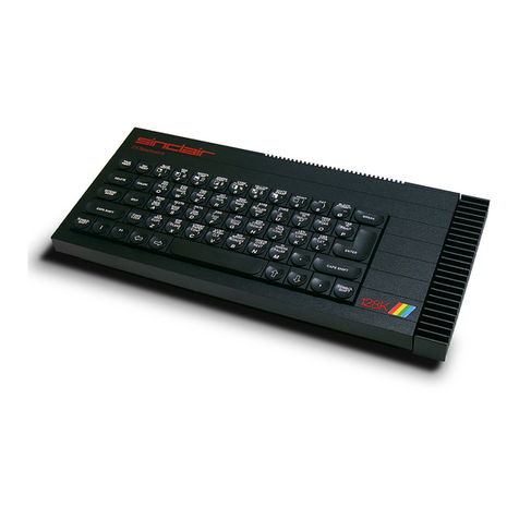 Sinclair ZX Spectrum 128 User manual
