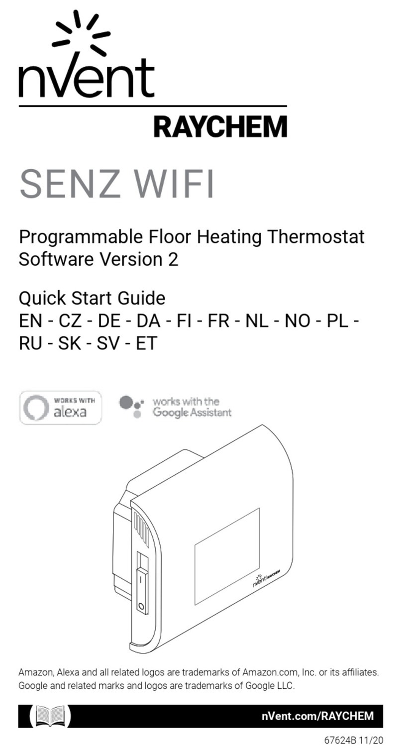 nvent RAYCHEM SENZ WIFI User manual
