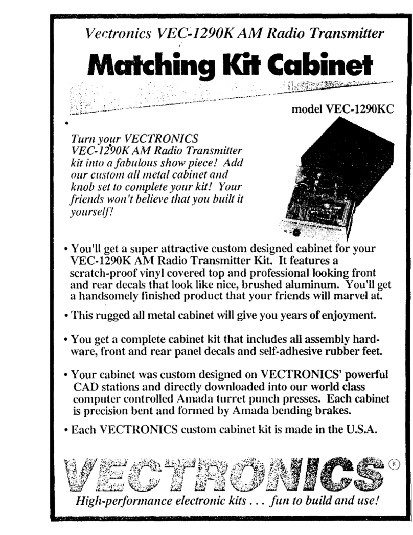 Vectronics VEC-1290KC manual