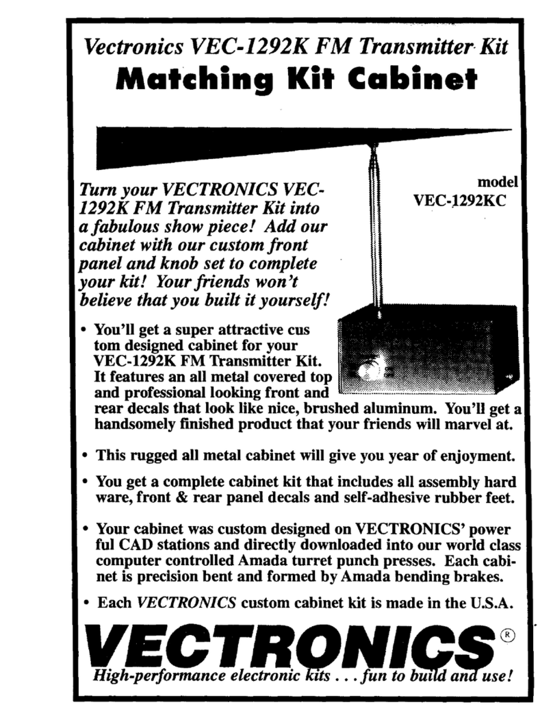 Vectronics VEC-1292KC manual