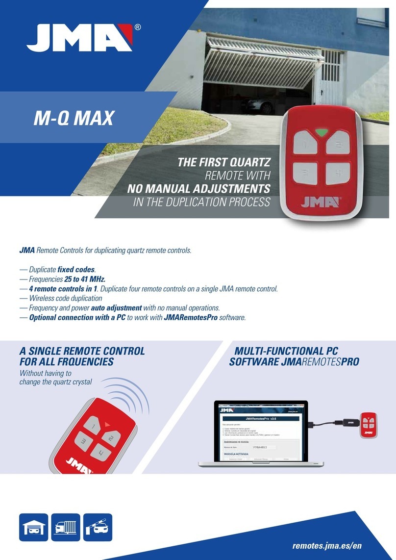 JMA M-Q MAX manual