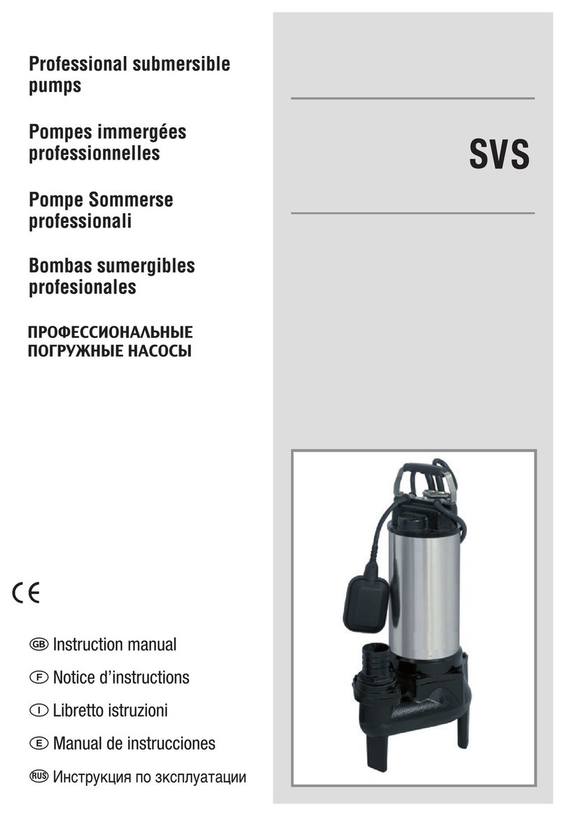 Euromatic SVS 750/S instruction manual