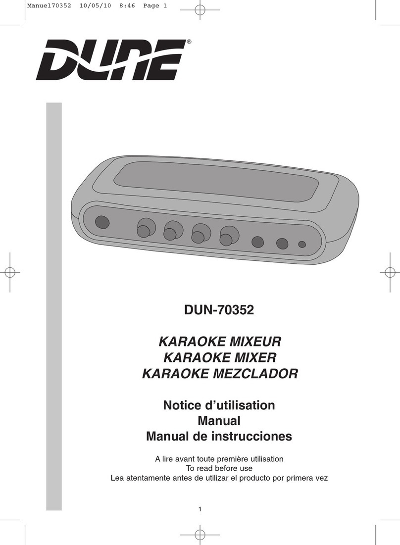 DUNE DUN-70352 manual