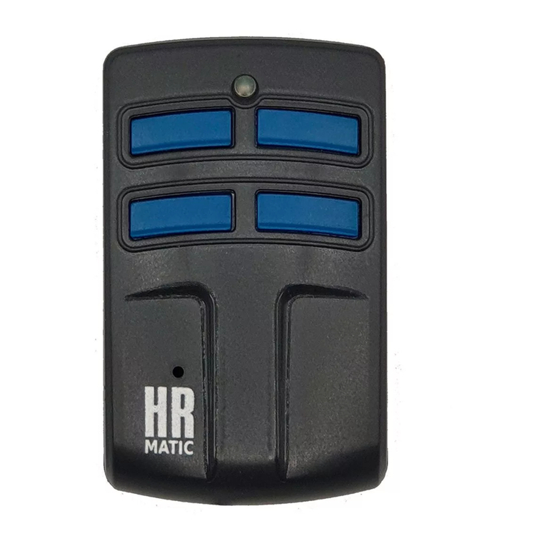 HR Matic MULTI 1 User manual