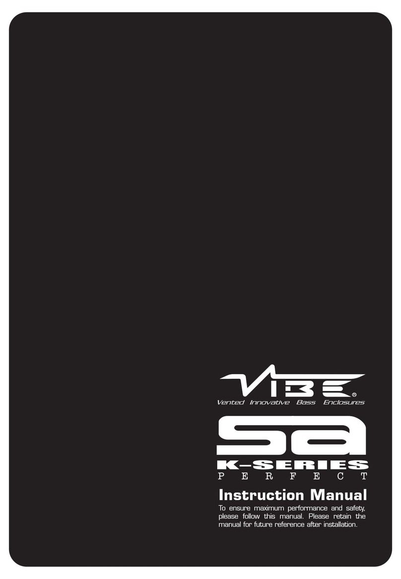 Vibe SA-k Series User manual
