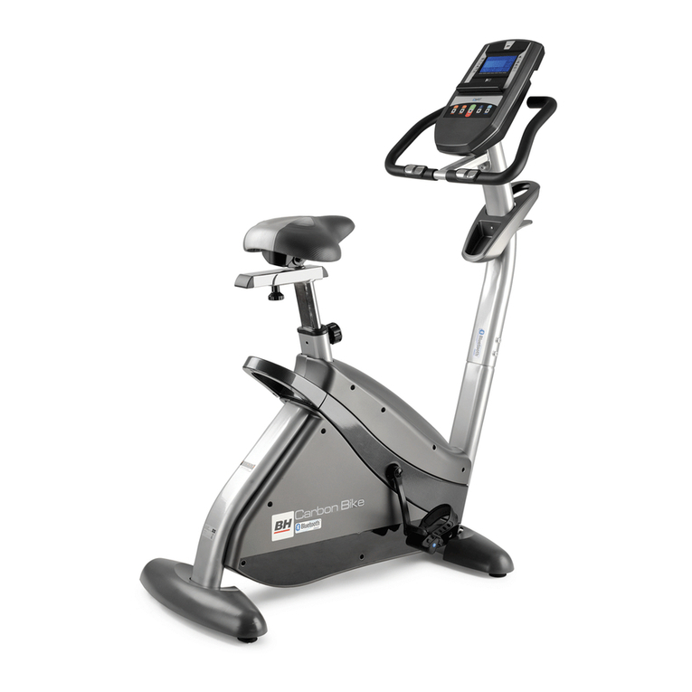BH FITNESS H8702R Instructions for assembly and use