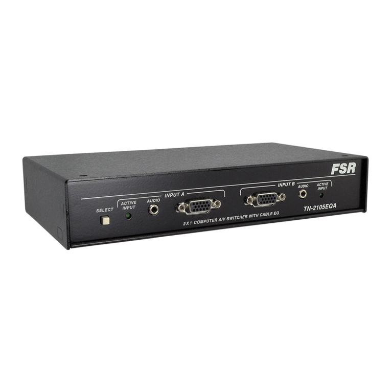 FSR TN-2105EQA User manual