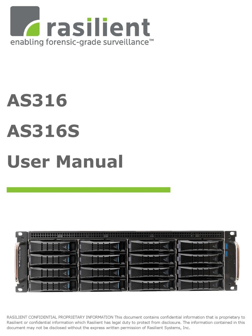 Rasilient AS316 User manual