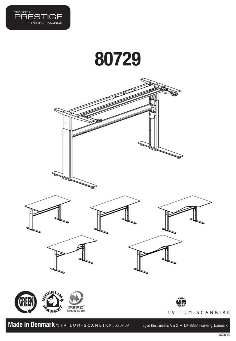 TVILUM-SCANBIRK Performance 80729 Assembly instruction TVILUM-SCANBIRK Performance 80729 Assembly instruction
