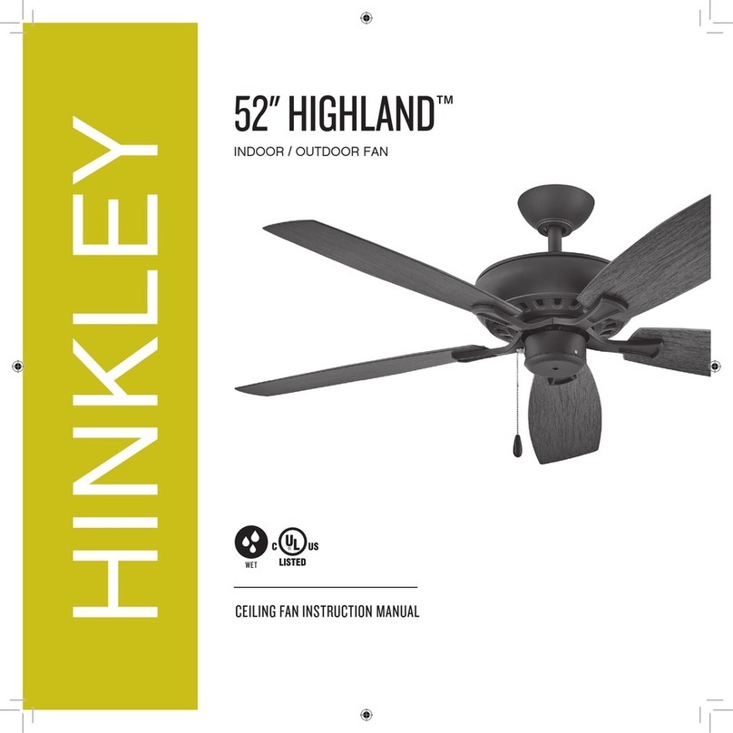 Hinkley HIGHLAND instruction manual