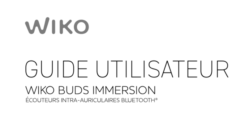 Wiko IMMERSION user guide