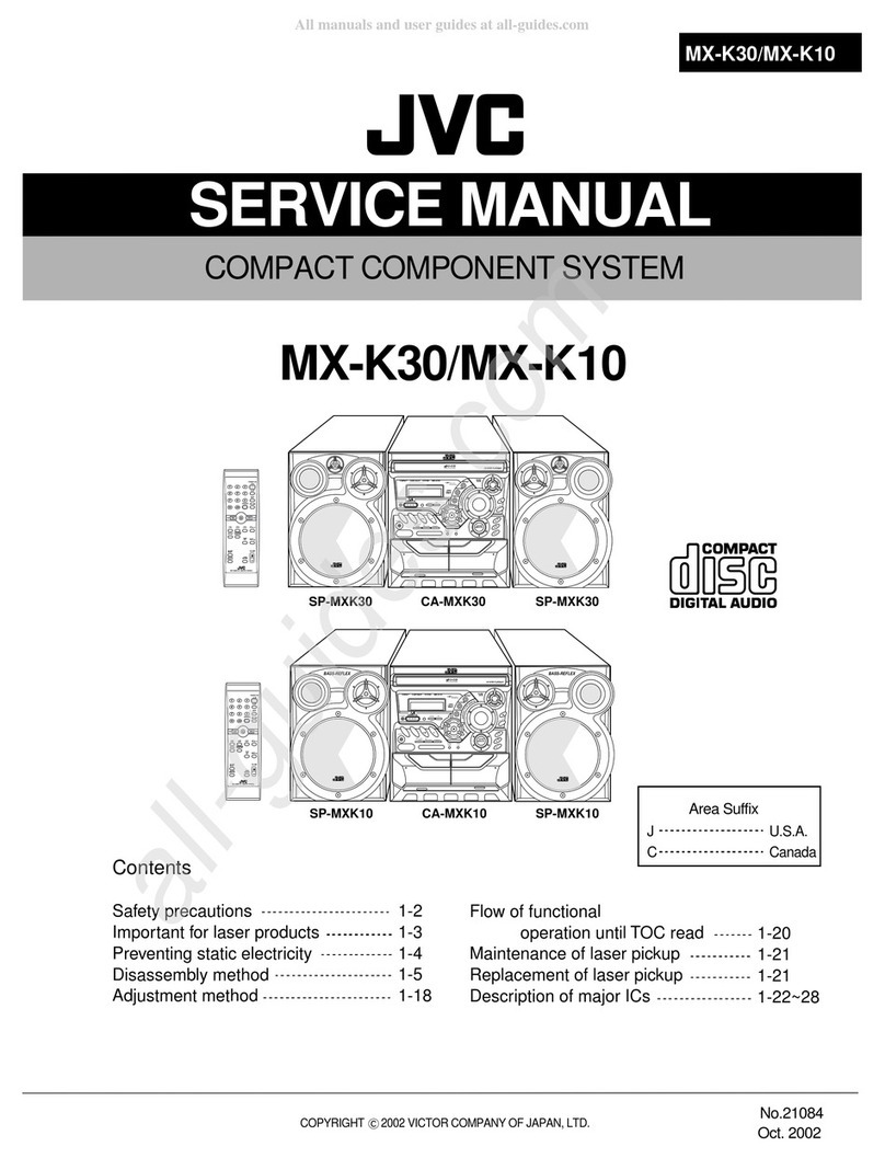 JVC MX-K30 User manual