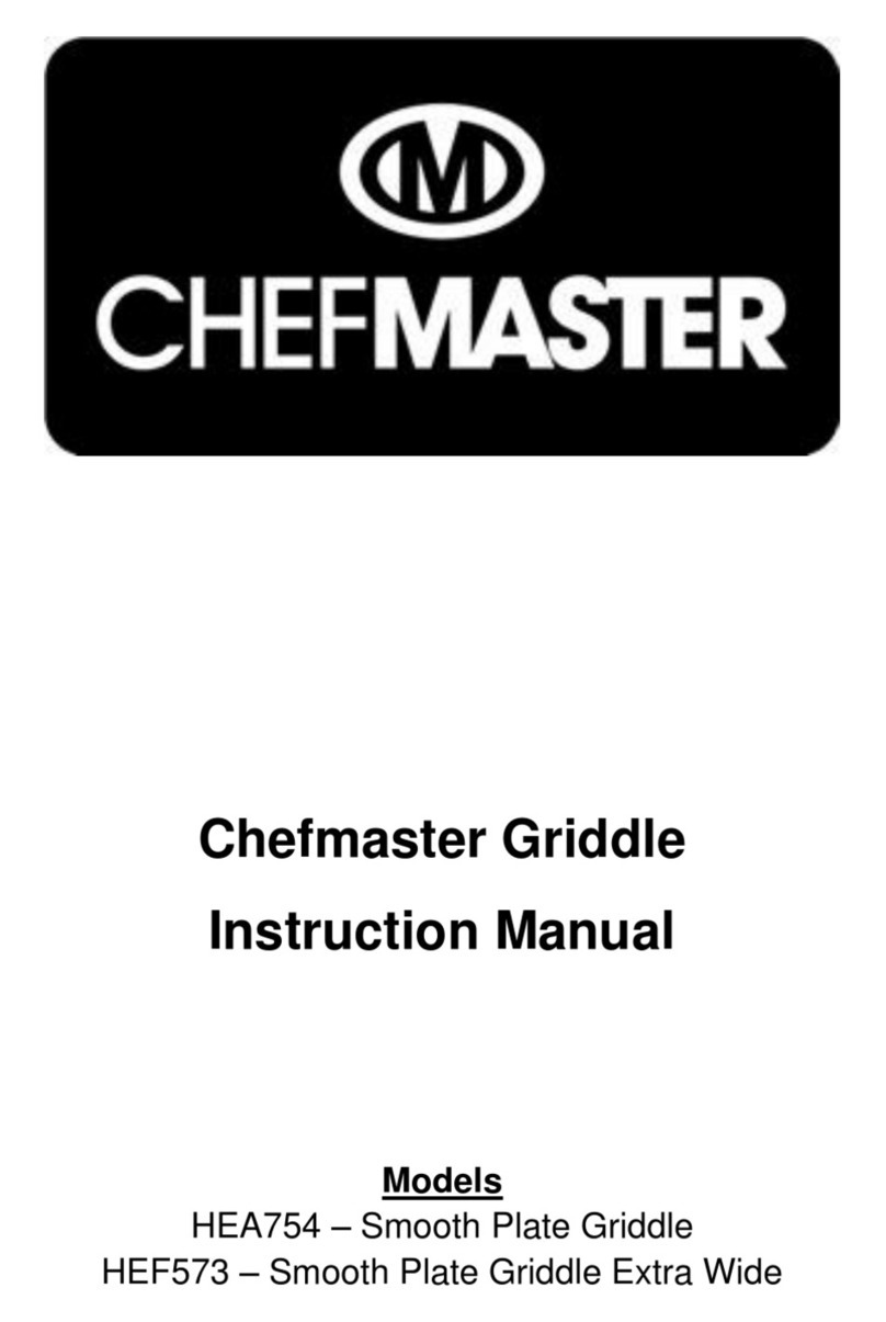 Chef-Master HEA754 instruction manual