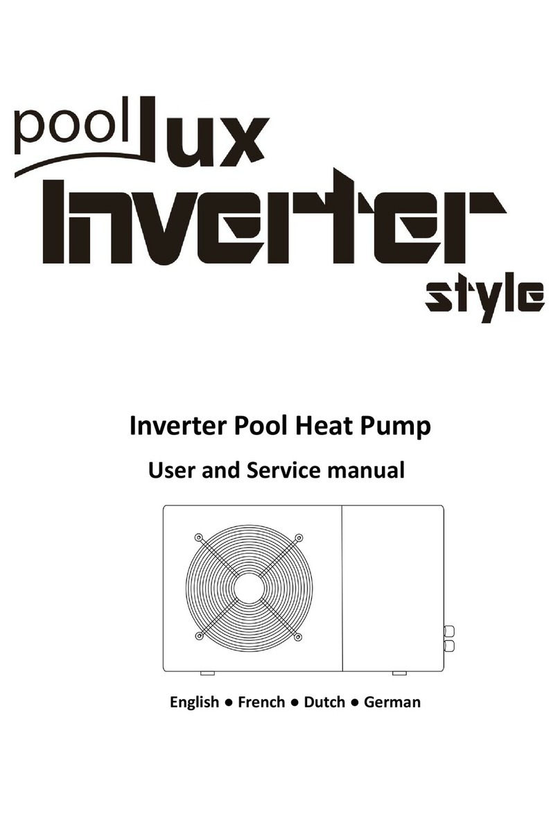 Poollux 7029600 User and service manual