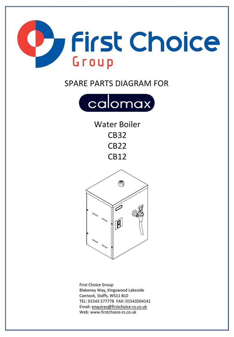 Calomax CB32 User guide