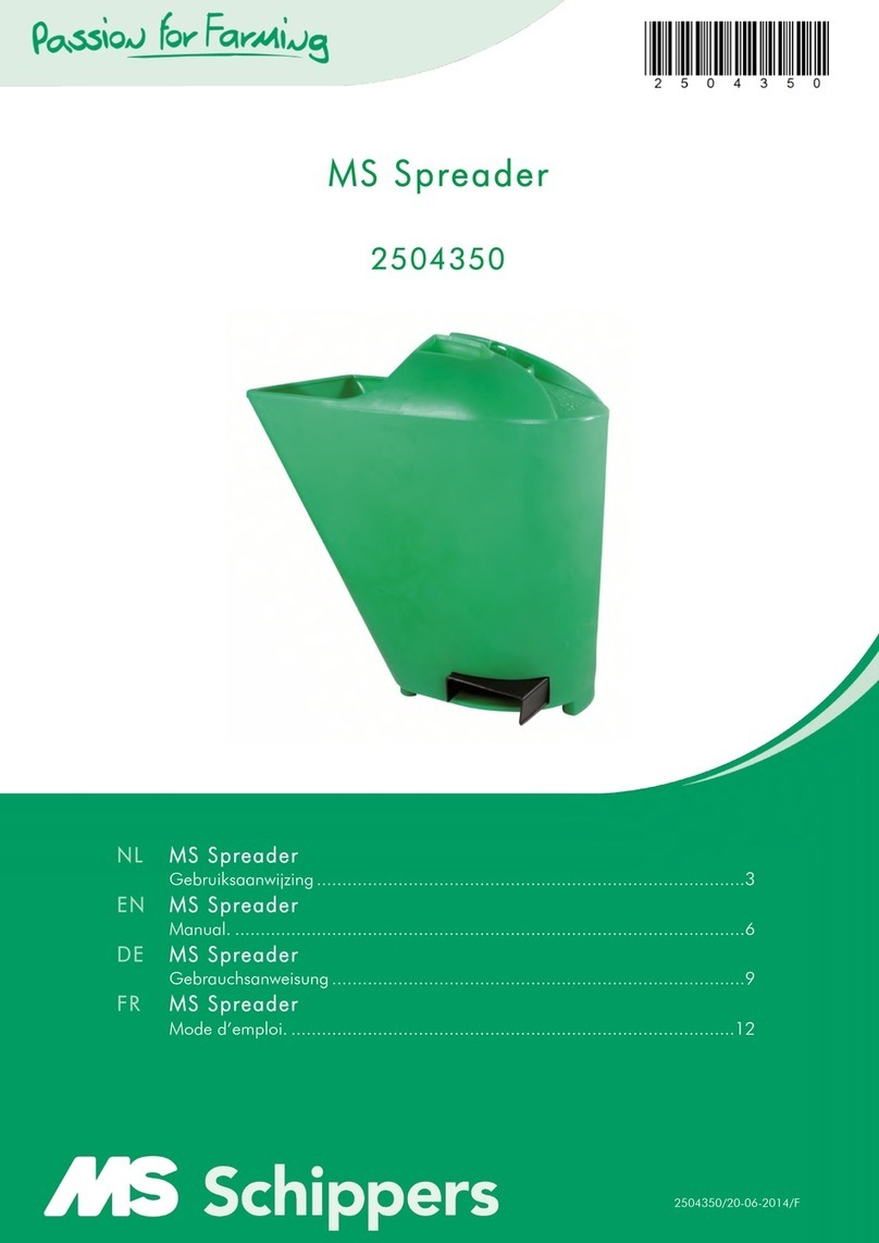 MS Schippers MS Spreader manual