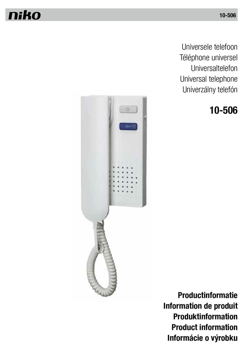 Niko 10-506 Product information