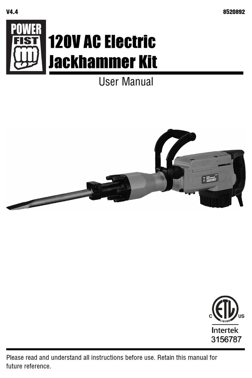Power Fist 8520892 user manual