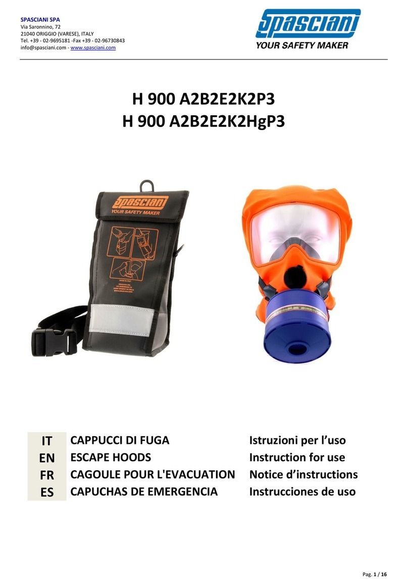 Spasciani H 900 A2B2E2K2P3 User manual