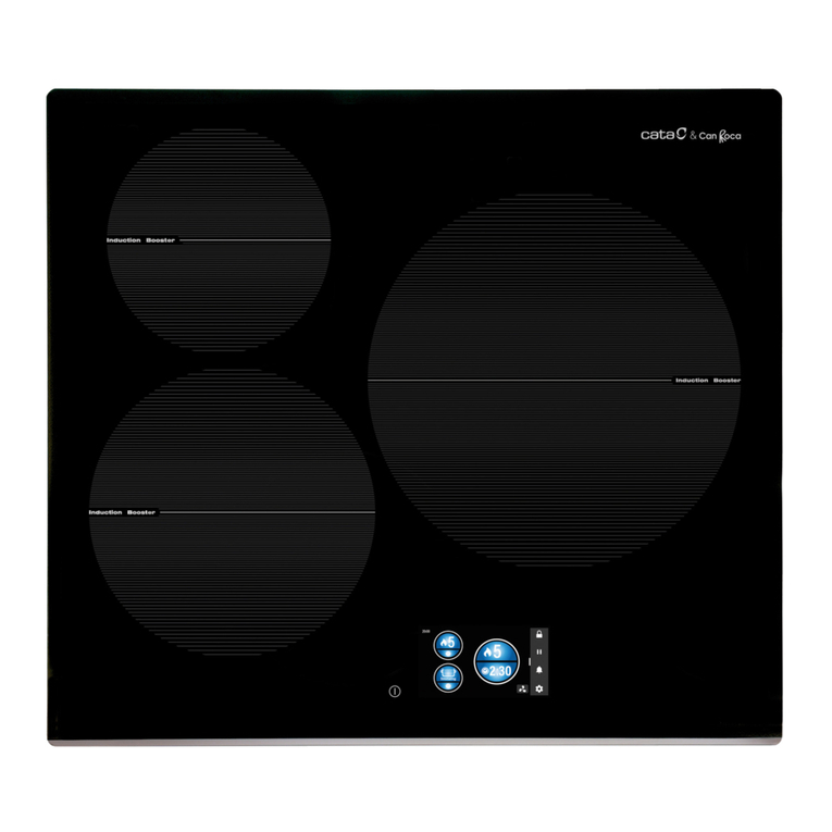 Cata & Can Roca IDB 6003 PRO BK Installation, use and maintenance instructions