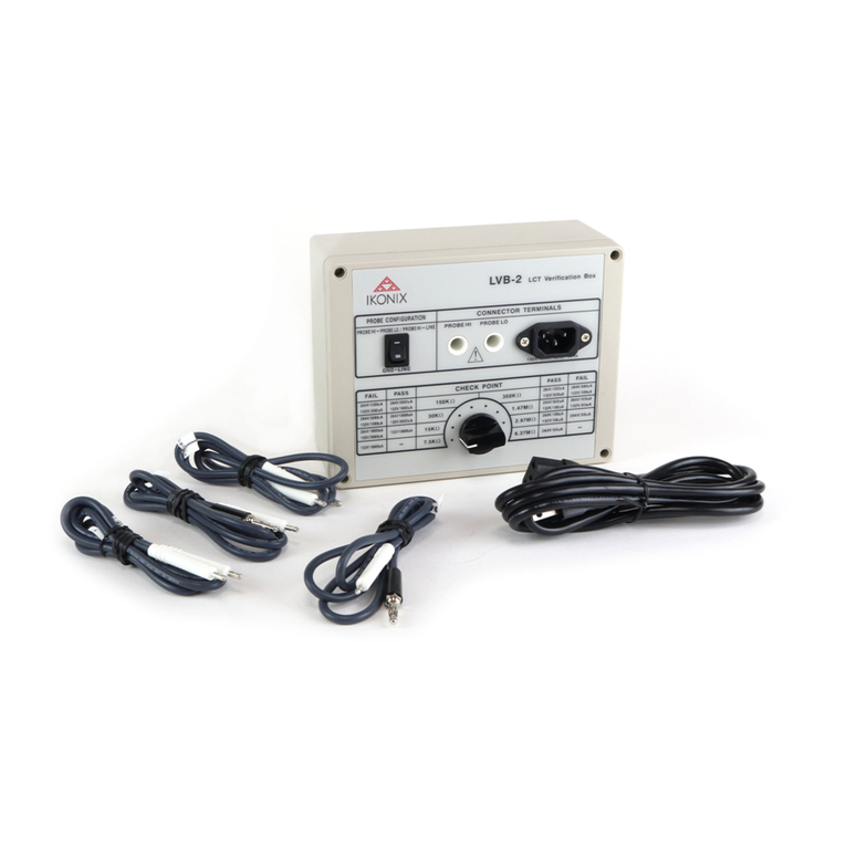 IKONIX LVB-2 User manual