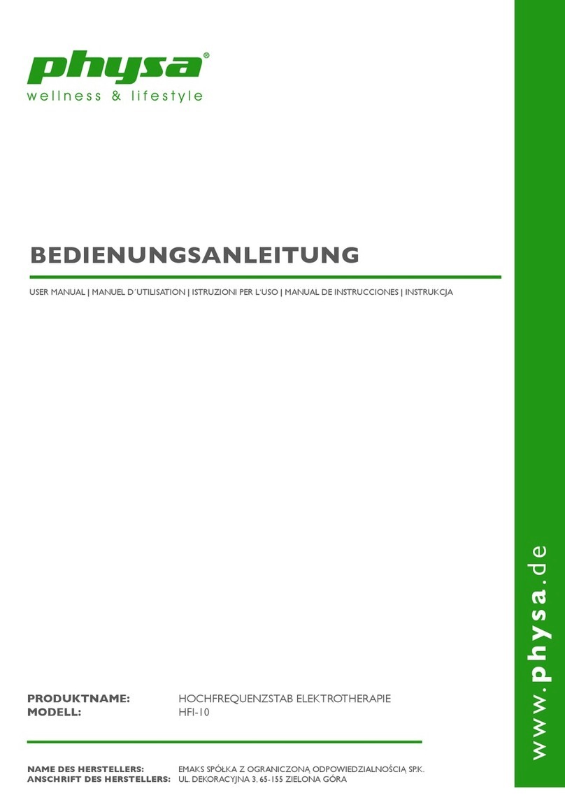 physa HFI-10 user manual