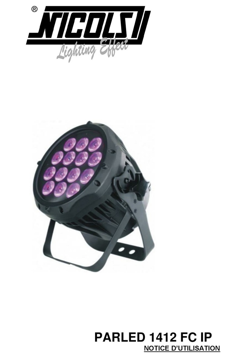Nicols PARLED 1412 FC IP user guide