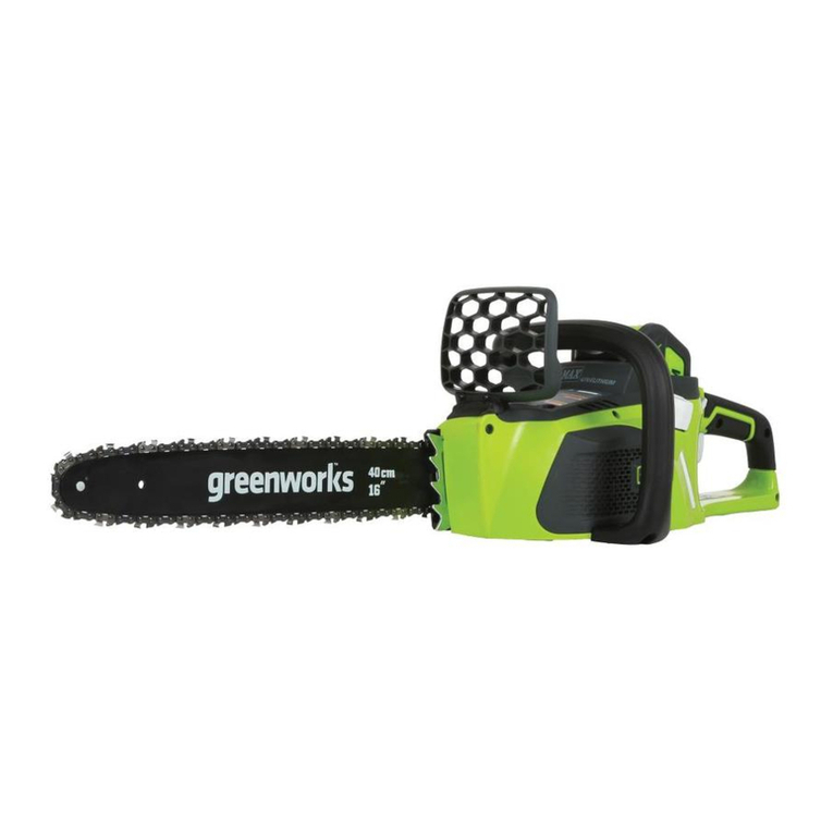 GreenWorks CSF401 User manual
