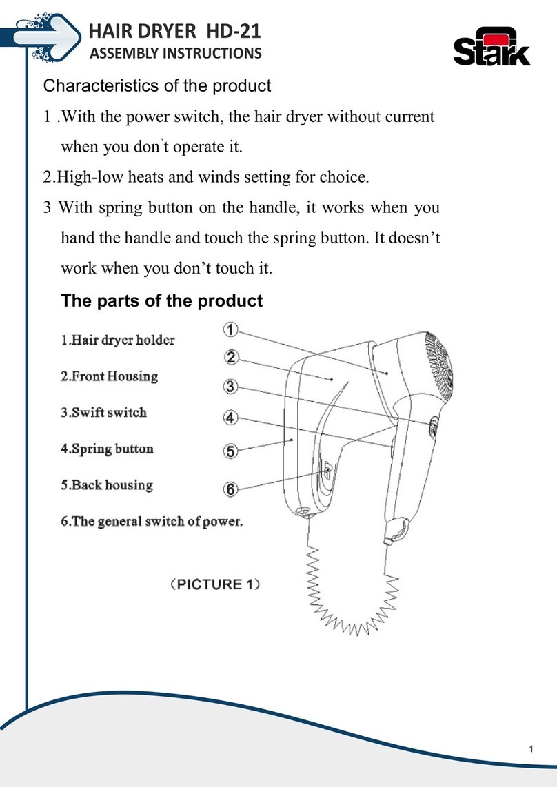 Stark HD-21 Assembly instructions