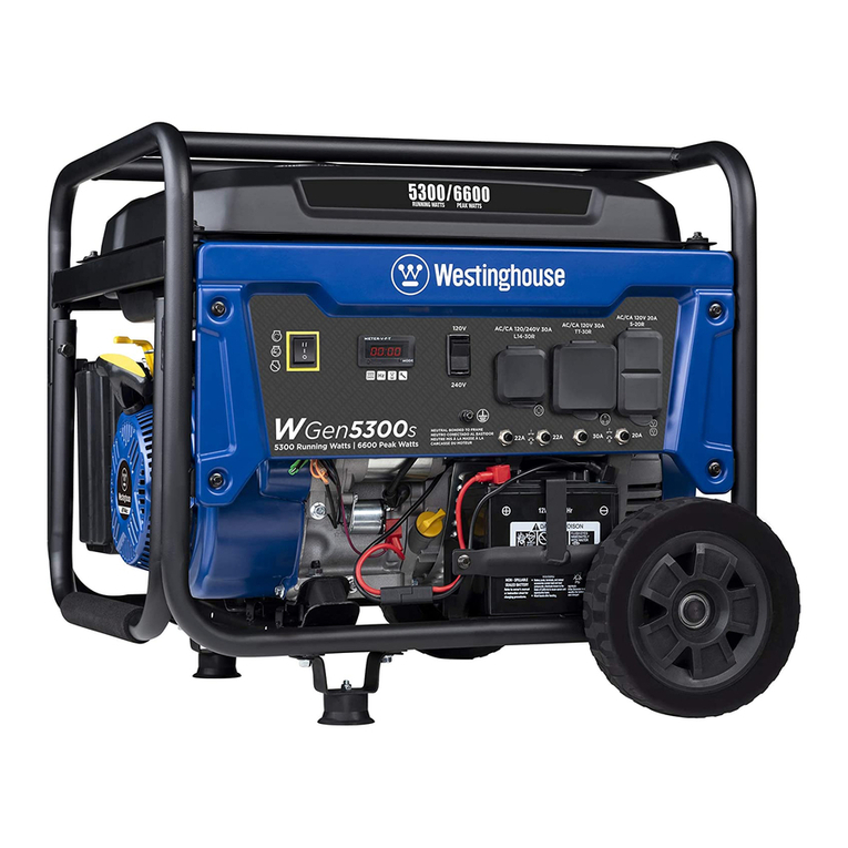 Westinghouse WGen5300s User manual