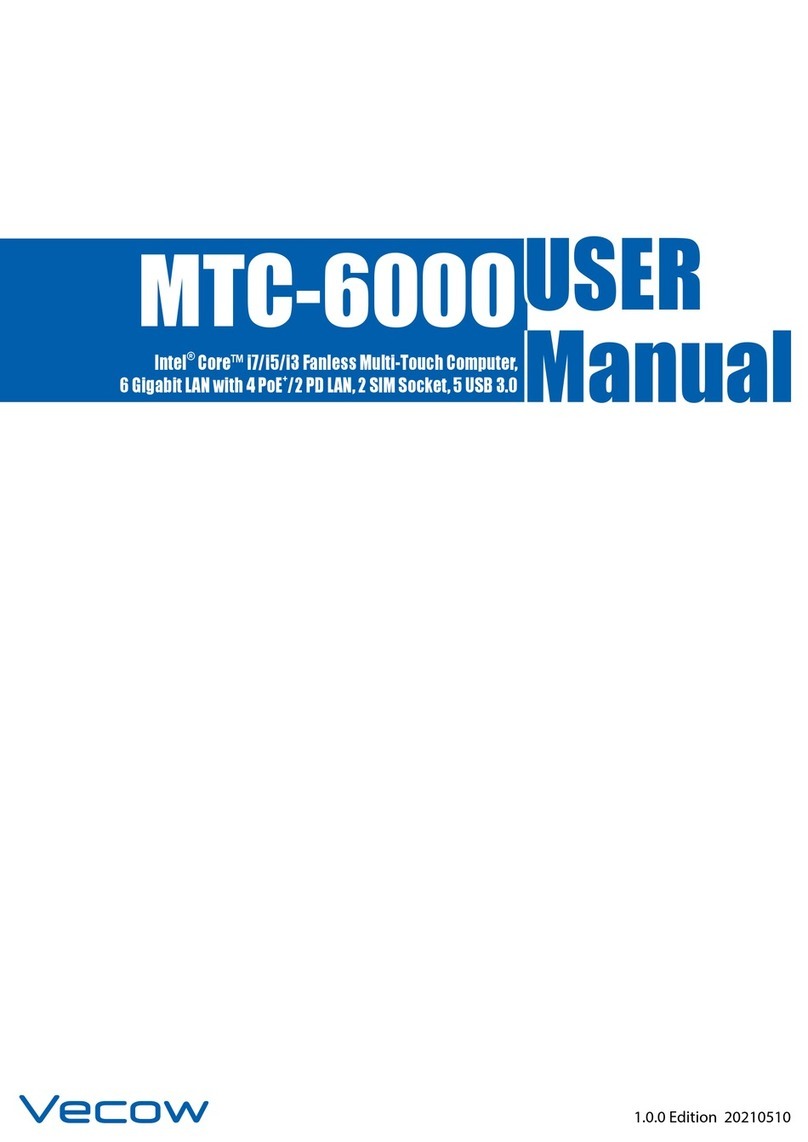Vecow MTC-6000 user manual