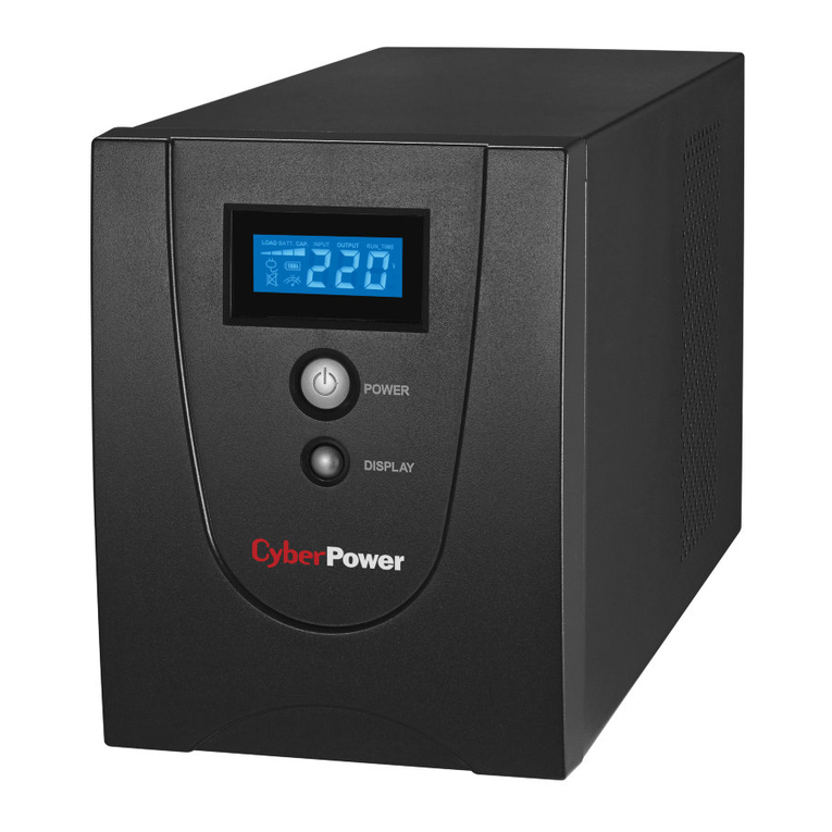 CyberPower Value1200EILCD User manual
