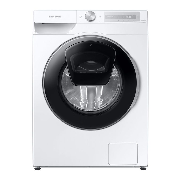 Samsung WW10T754DBH Service manual