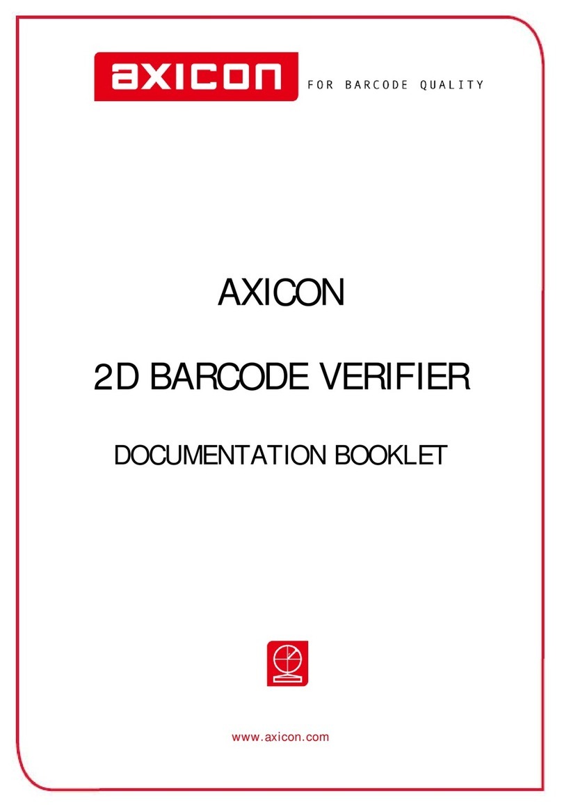 Axicon 12000 Documentation Booklet
