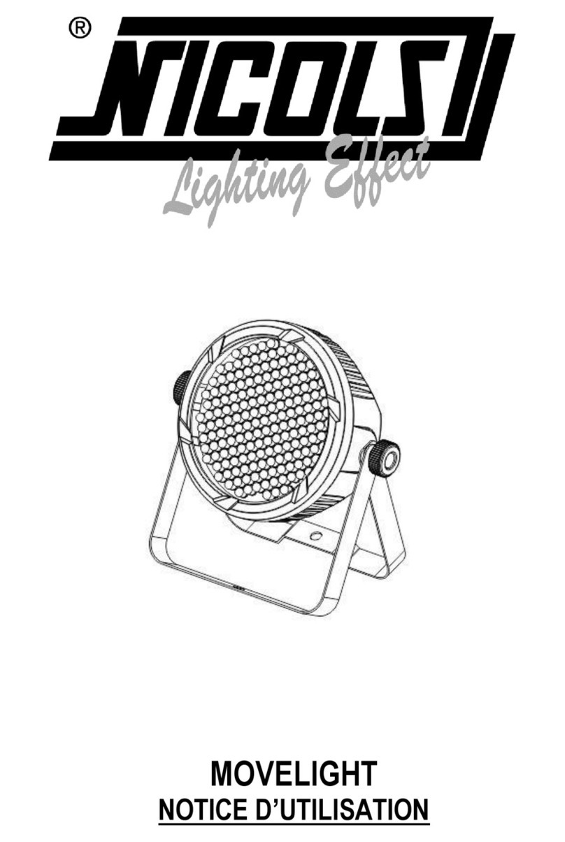 Nicols MOVELIGHT user guide