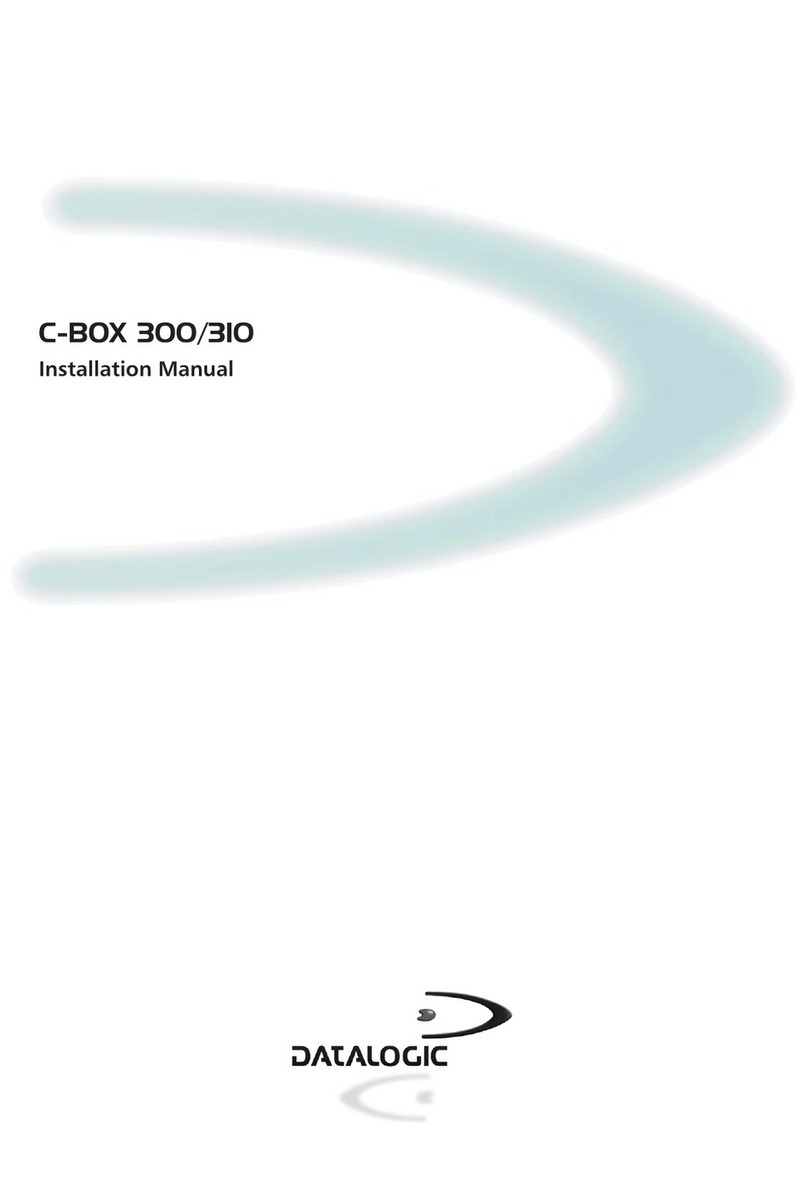 Datalogic C-BOX 300 installation manual Datalogic C-BOX 300 installation manual