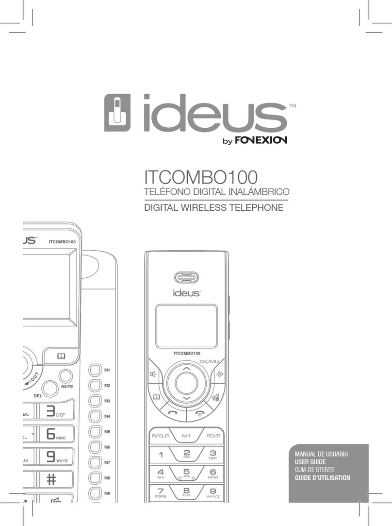 Fonexion ideus ITCOMBO100 User manual