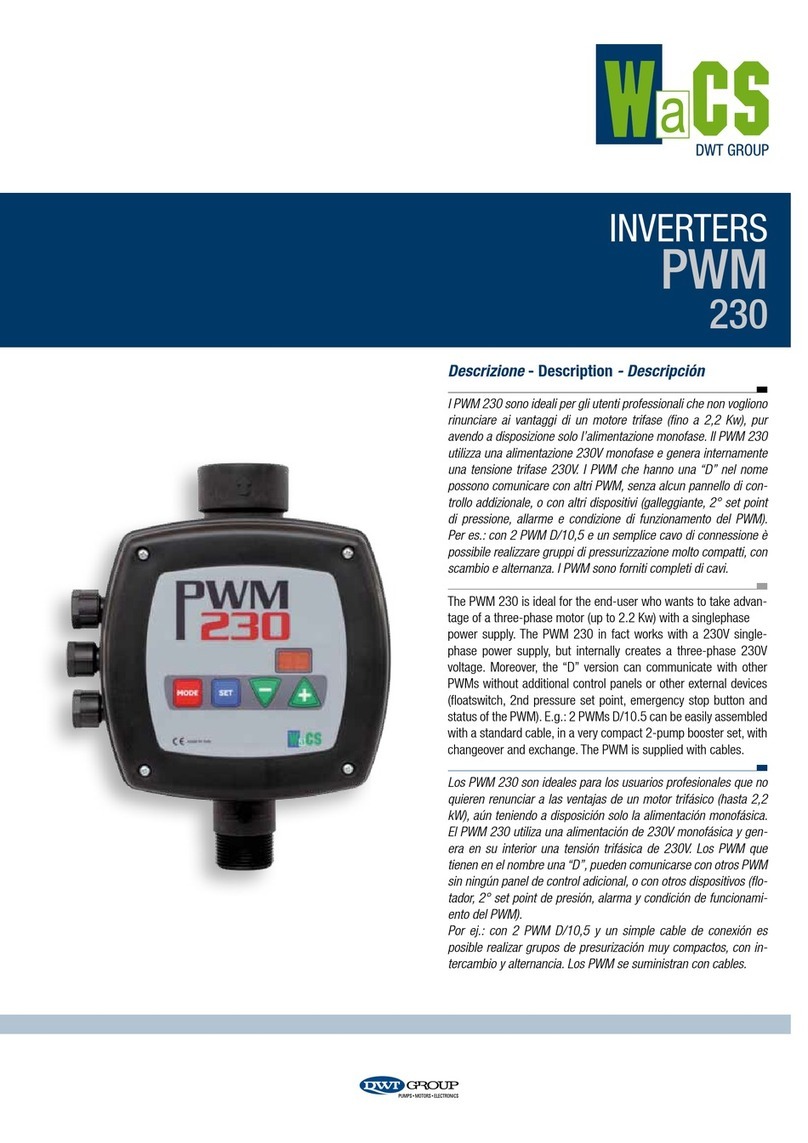 DWT WaCS PWM 230 manual