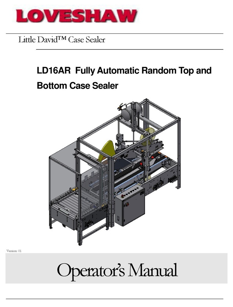 Loveshaw Little David LD16AR Operator's manual