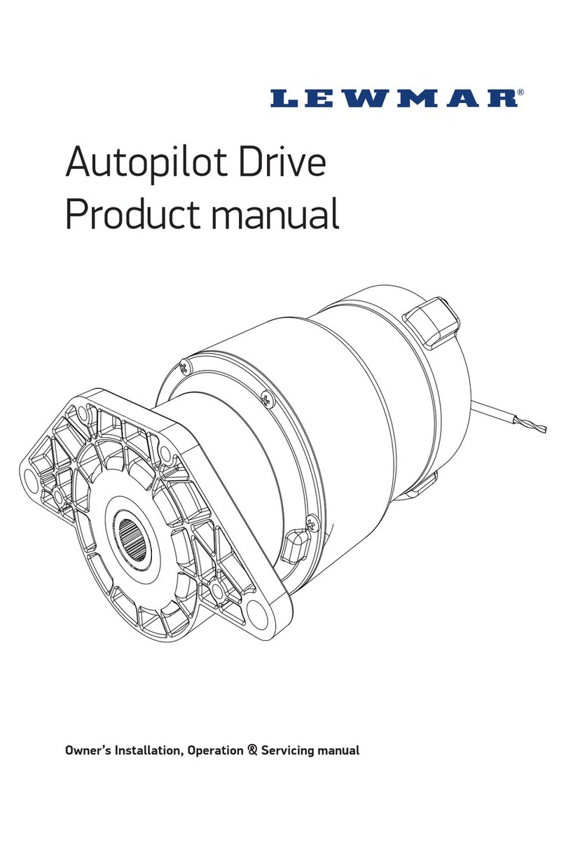 Lewmar Integra Autopilot Drive product manual