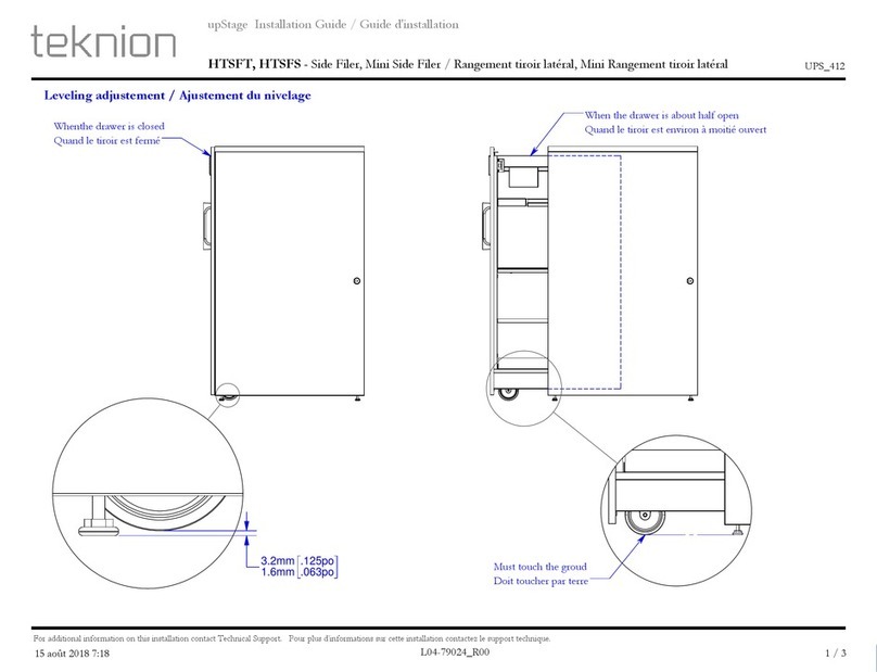 Teknion HTSFT User manual Teknion HTSFT User manual