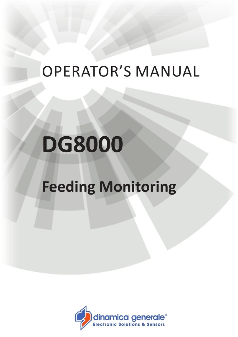 Dinamica Generale DG8000 Operator's manual