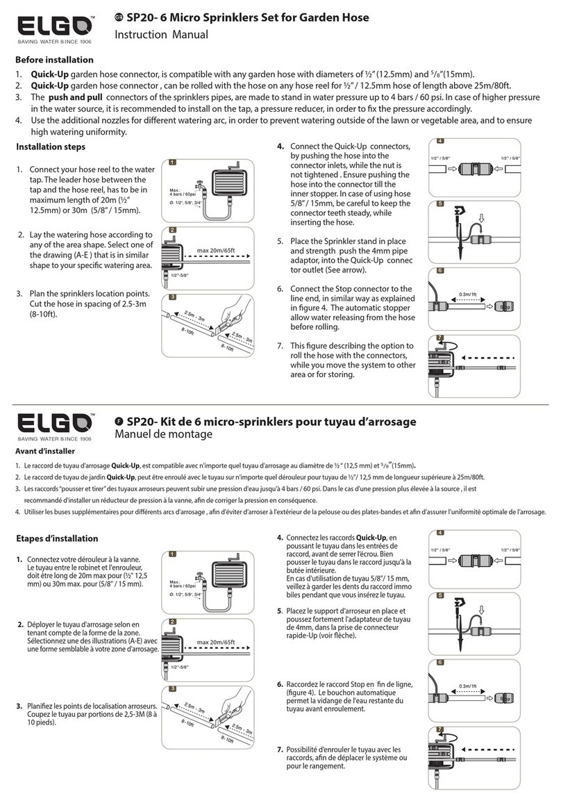 Elgo SP20-6 User manual