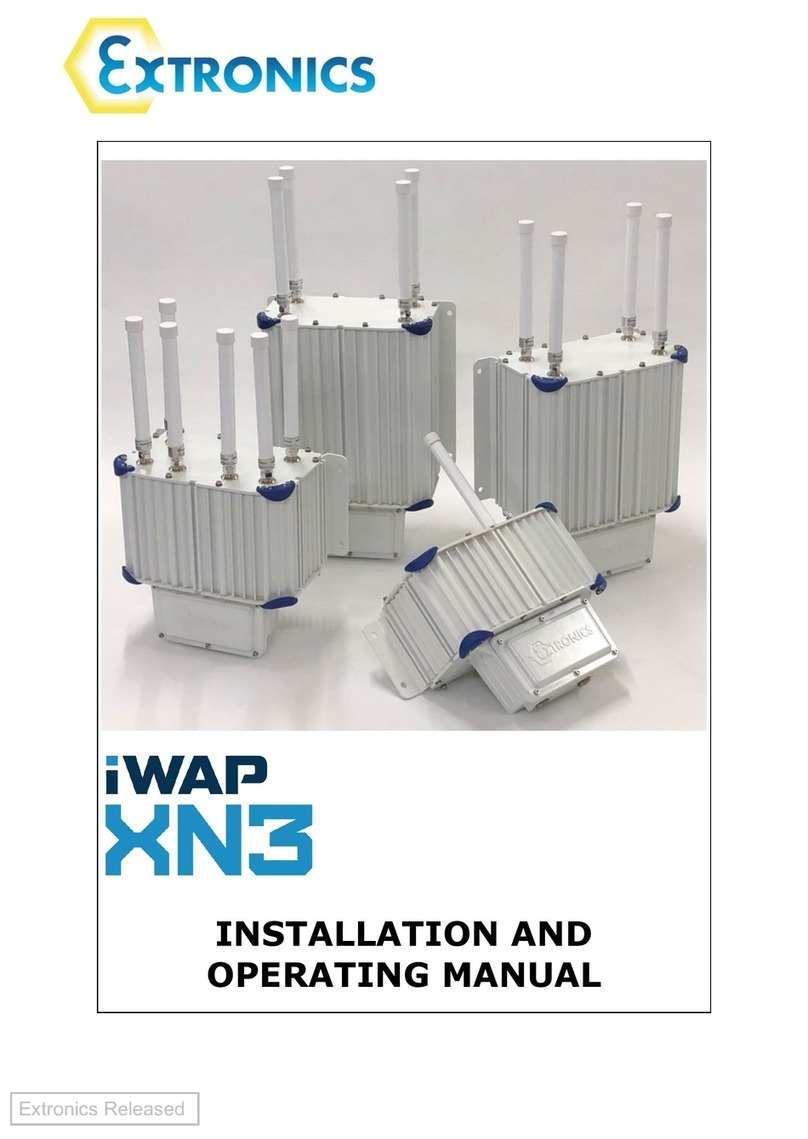 extronics iWAP XN3 User manual
