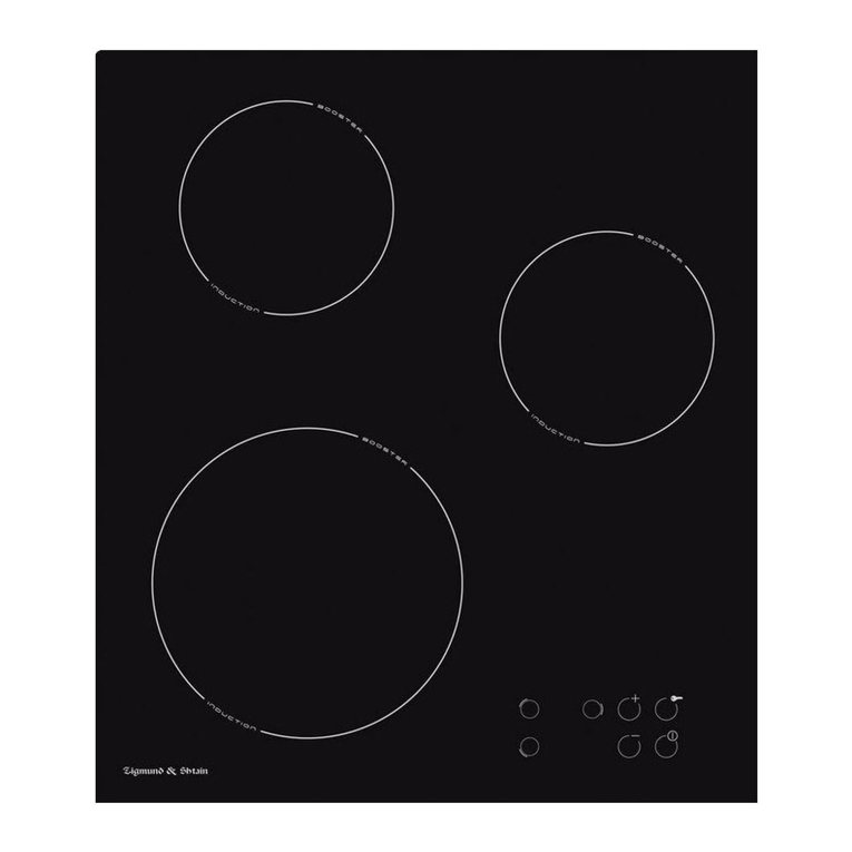 Zigmund & Shtain CIS 199.45 BX User manual
