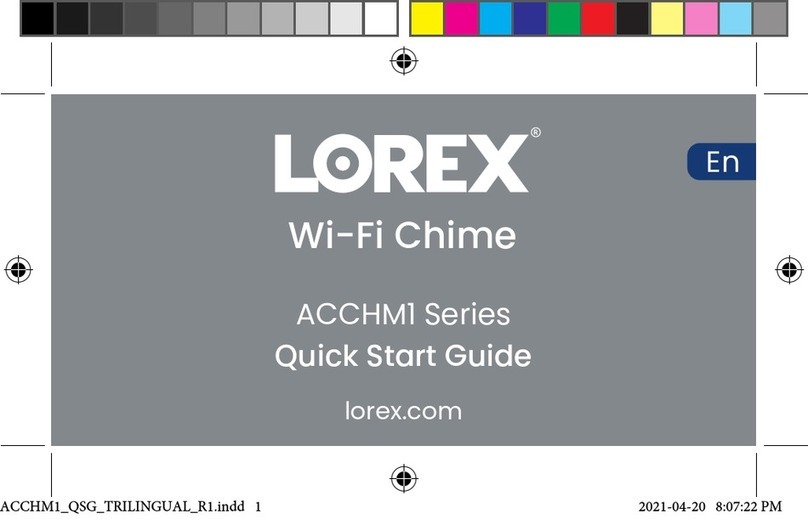 Lorex ACCHM1 Series User manual