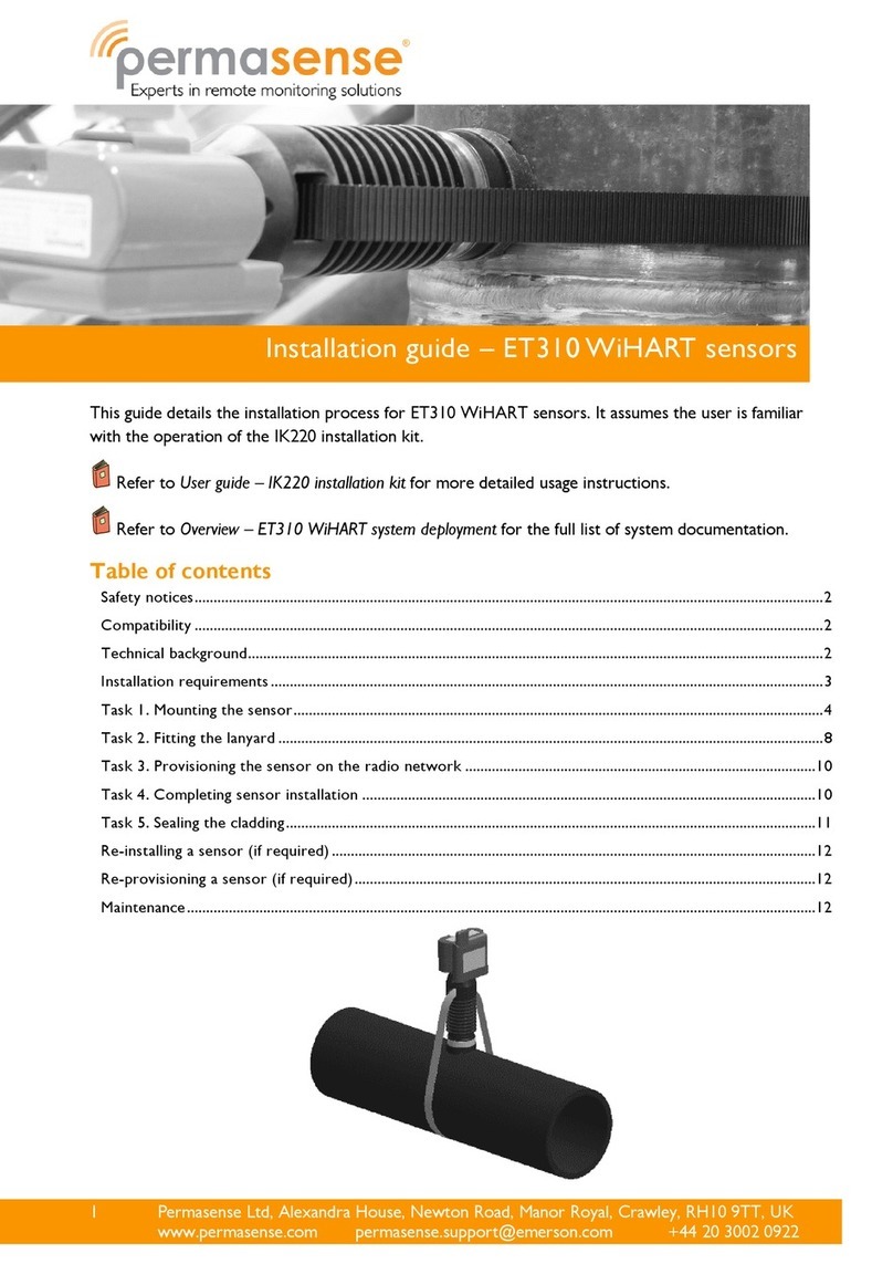 Permasense ET310 WiHART installation guide