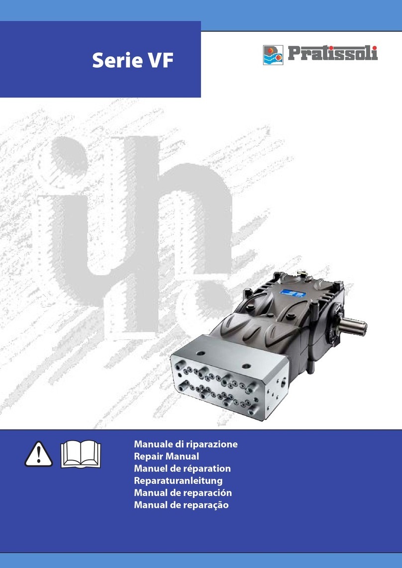 Pratissoli VF Series Operating instructions